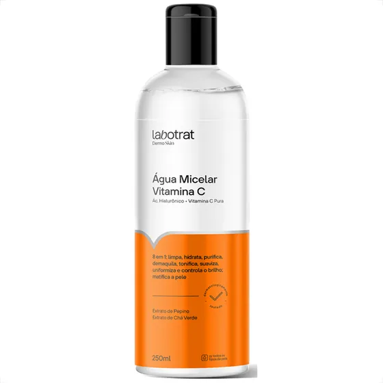 Água Micelar Vitamina C 250ml Labotrat Dermoskin
