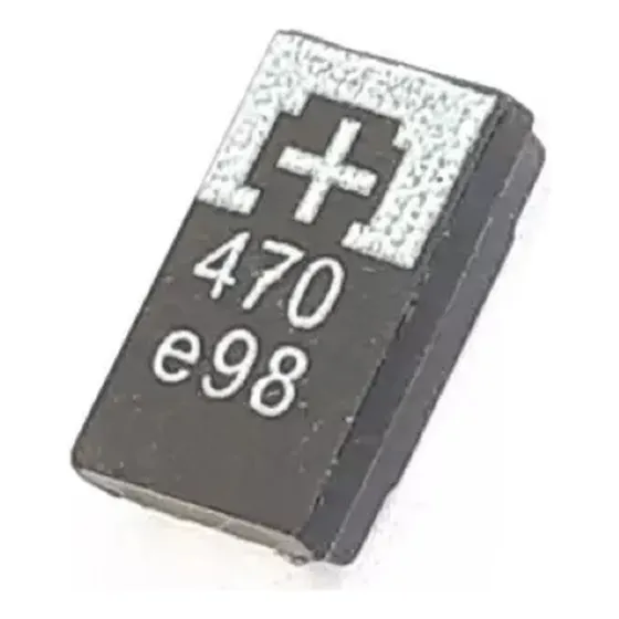 12pçs Capacitor De Tântalo  470uf 2,5v Para Ps3