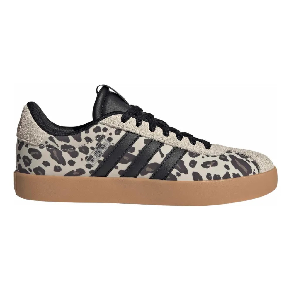 Adidas Vl Court 3.0 Feminino com Leopardo