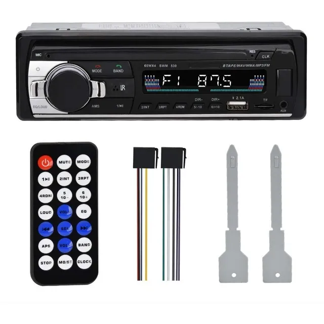 Radio Multifuncional Para Carro Mp3 Bluethoo Y Usb Hl520