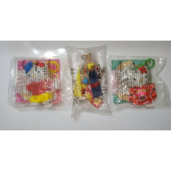 Peluches De Coleccion Mc.donalds Hello Kitty Y Mini Barbie