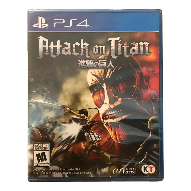 Attack On Titan Ps4 Fisico Nuevo Sellado