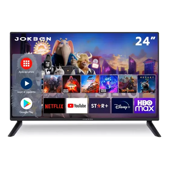 Smart Tv Pantalla Jokben 24 Pulgadas Android tv Led Television Hd JOKBEN24WSA