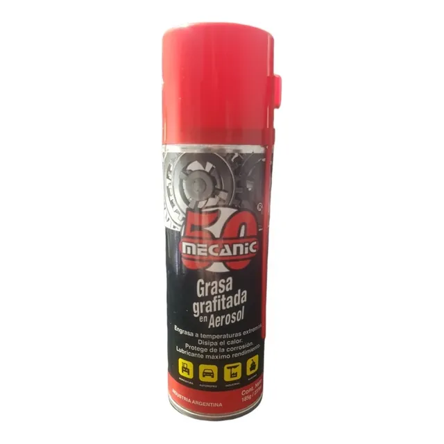 Lubricante Grasa Grafitada En Aerosol 237ml Mecanic 50