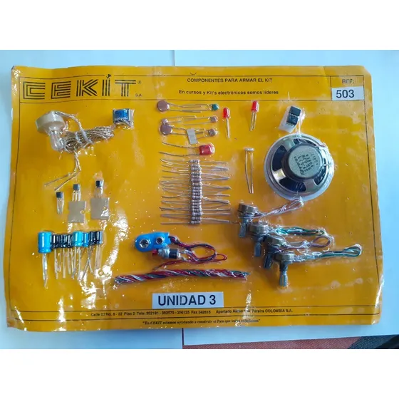 Libro Tse Etapa 2 + Curso Básico Electrónica Cekit Unidad 3