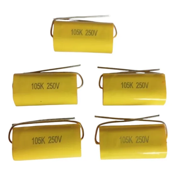 Capacitor De Poliester Para Tweeter 1uf 250v 5 Piezas