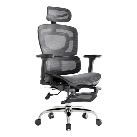 Cadeira De Escritório Ergonômica Bt07 Luvinco Malha Respirável Com Suporte Lombar Adaptável Apoio Para Pés Retrátil Encosto Ajustável Seis Posições Suporta 200kg Cadeira De Escritório Ergonômica Bt07 Luvinco Malha Respirável Com Suporte Lombar Adaptável Apoio Para Pés Retrátil Encosto Ajustável Seis Posições Suporta 200kg