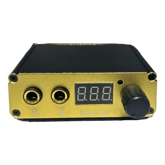 Fuente De Poder Para Maquinas Tattoo De 1.5v Hasta 18v 