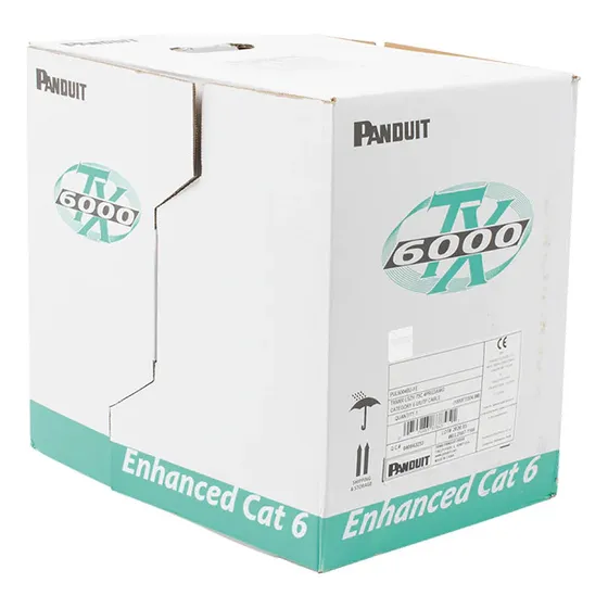 Bobina Cat 6 Panduit  Gris 305m