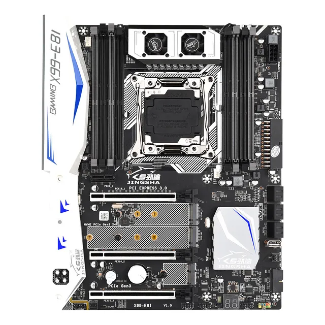 Puertos De Placa Base Xeon Con Soporte V3/v4 Intel Sata3.0 D