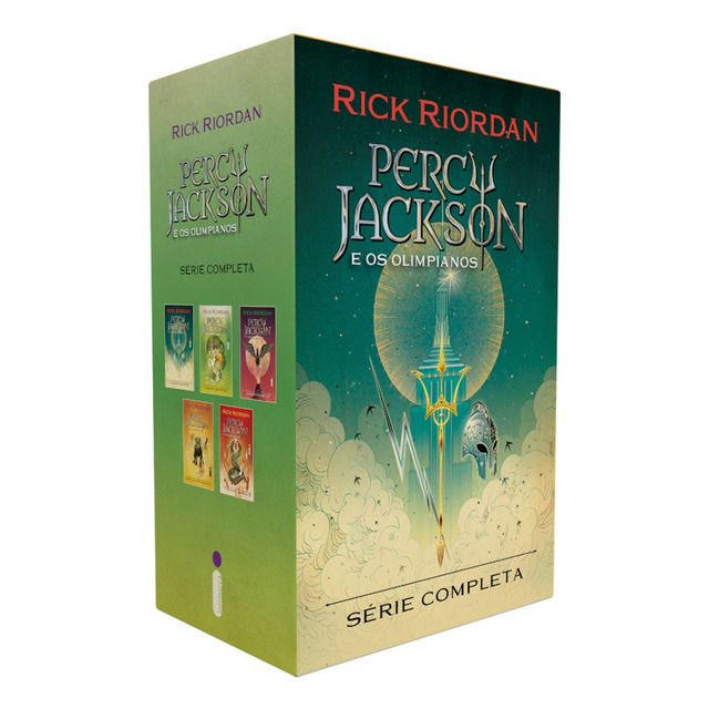 Box Percy Jackson E Os Olimpianos Nova Edição De Rick Riordan Editora Intrínseca Capa Mole...