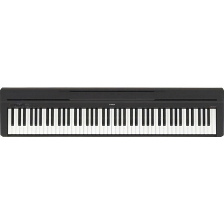 Piano Digital P-45 Preto Yamaha P45 Com Fonte Piano Digital P-45 Preto Yamaha P45 Com Fonte