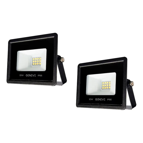 Pack Geneve Reflector Led 10 Watts X 2unidades
