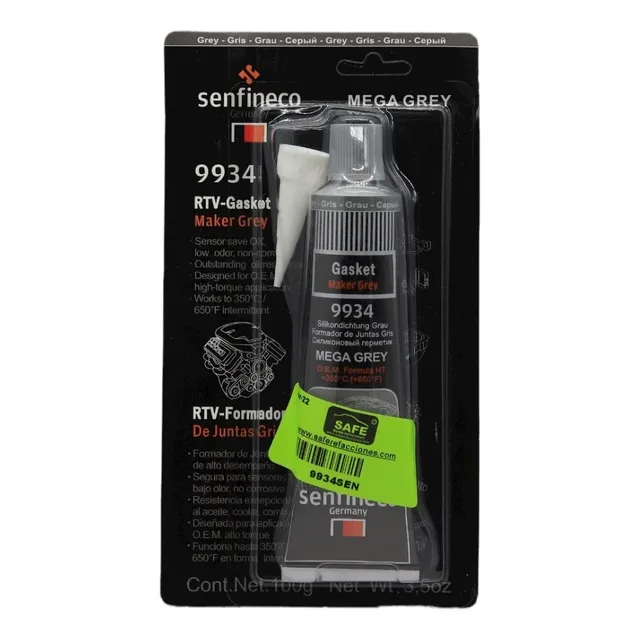 Silicon Automotriz Alta Temperatura Gris Senfinec Volkswagen