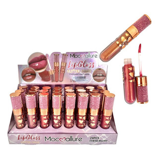 Caja De 24 Gloss Labios Brillantes Con Color Hidratantes Caja De 24 Gloss Labios Brillantes Con Color Hidratantes