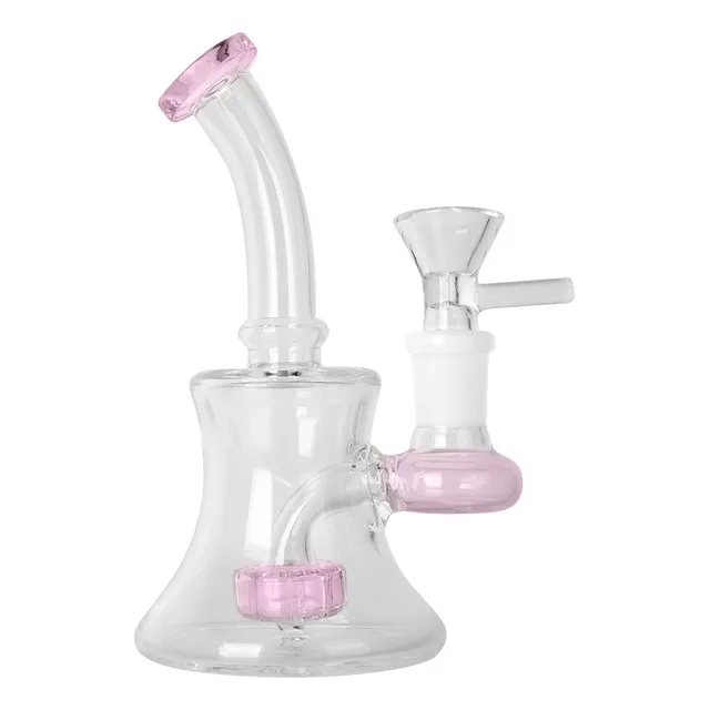 Pipa De Cristal Grande De 16 Cm + 1 Recambio De Cazoleta