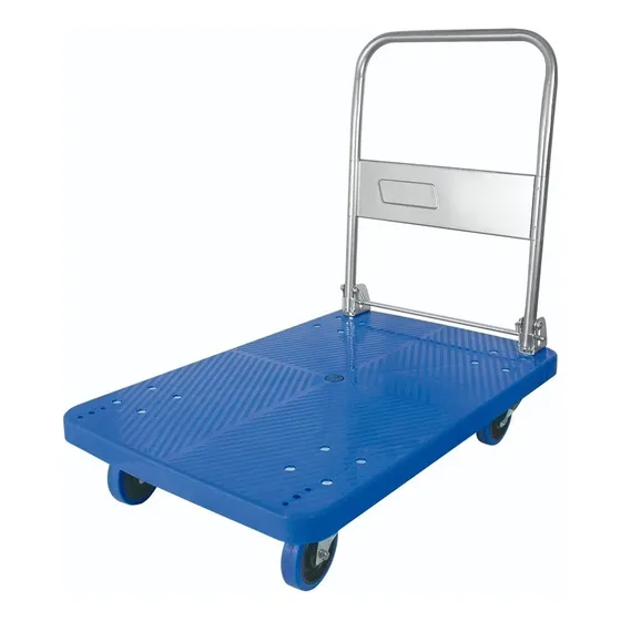 Carrito Con Plataforma De Plástico 150kg P