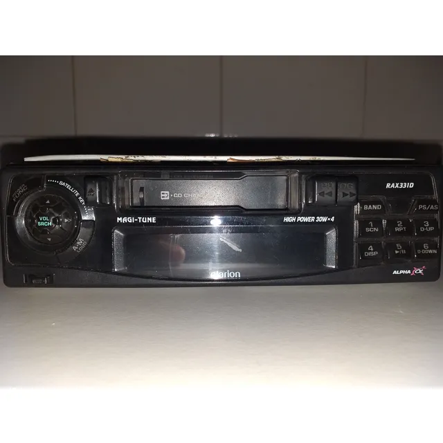 Reproductor Radio Cassette Clarion (usado) Funciona Todo