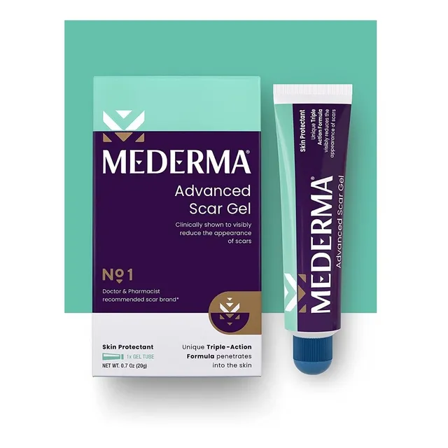 Gel Mederma Desvanece Eliminar Cicatrices Viejas Y Nuevas Como Cicatriz Acne