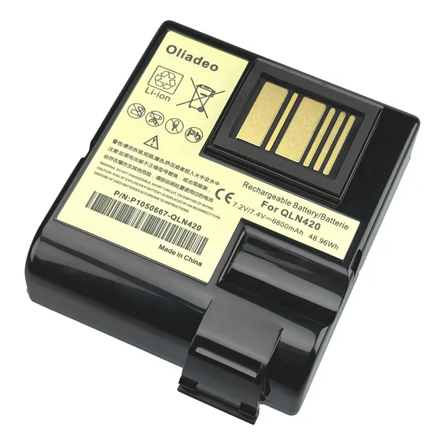 Batería De Repuesto Oliadeo Qln420 Zq630 Para Zebra: