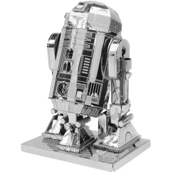 Quebra Cabeça Diy 3d Nano Metálico Robô Star Wars R2-d2 R2d2