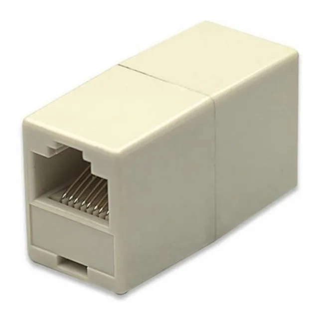 Union Cupla Rj45 Hembra - Hembra - Electrocom -