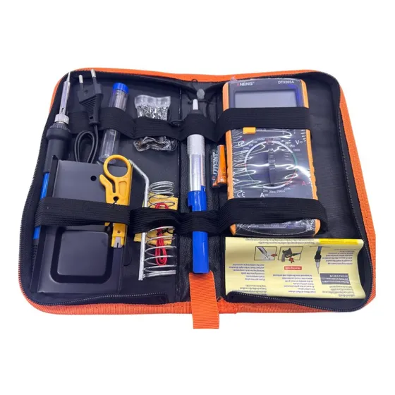 Kit Electrónico, Cautín, Base Cautín, Extractor, Tester Etc