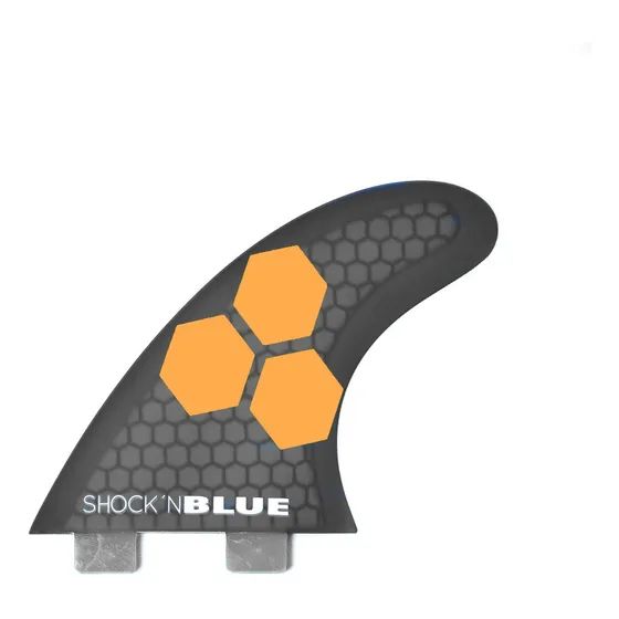 Quillas Surf Tri Sist Fcs Sunset Am Shock'n Blue Core Flex