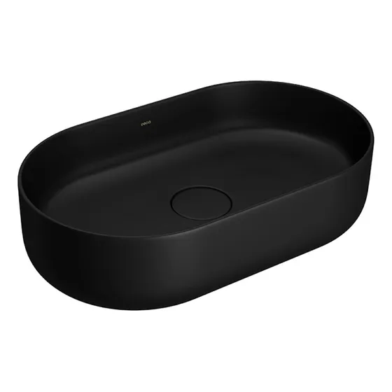 Bacha Deca Slim L.14050.94 Negro Mate 500x295x135 Apoyo