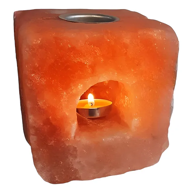 Lampara De Sal Difusor Vela