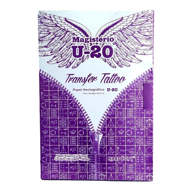 Hectografico Magisterio U20 Resma Tatuajes Tatuar Tatuador