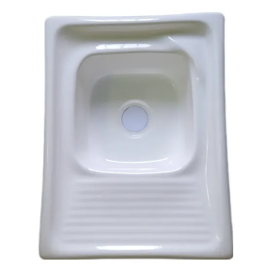 Batea Grande Fivico Clásica Fibra Vidrio 46x64 Blanco