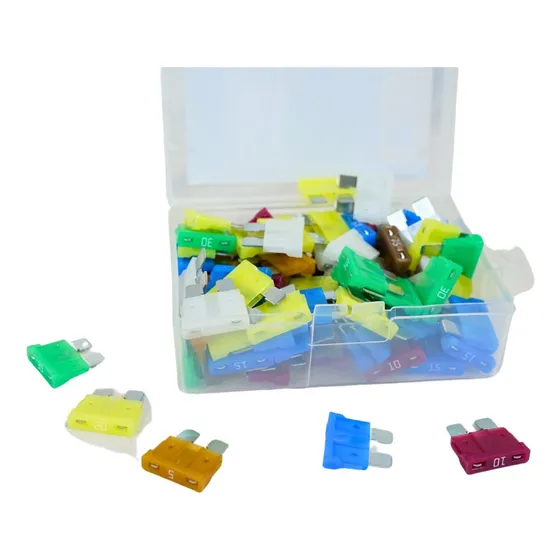 Caja Fusibles Ato 100 Piezas Hella