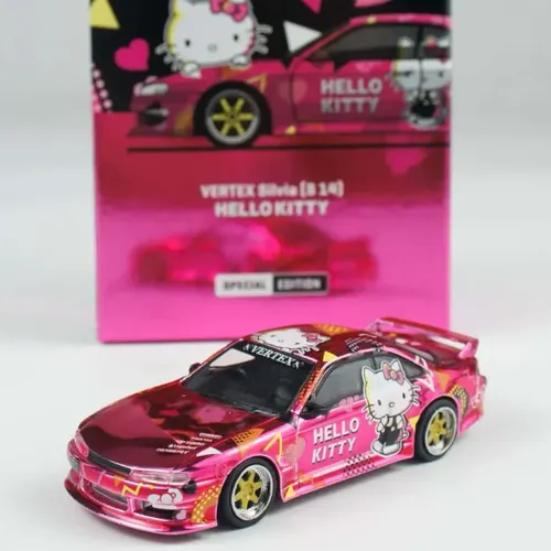 Tarmac Ide Vertex Nissan Silvia S15 Hello Kitty | MercadoLivre