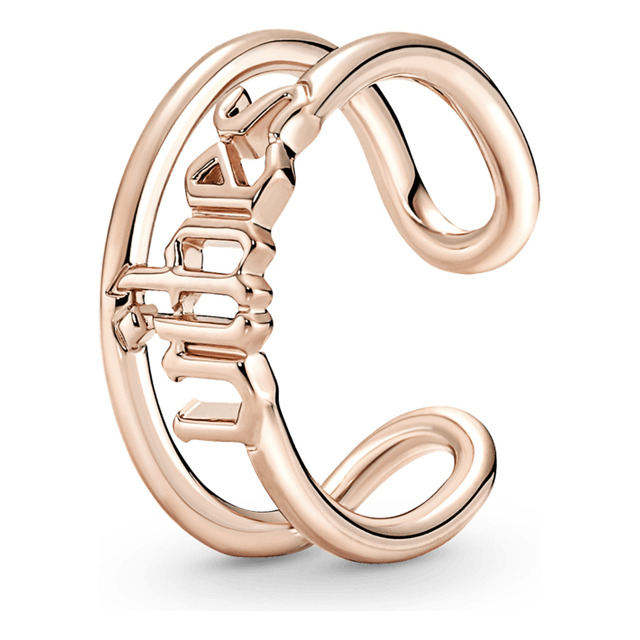 Anel Ouro Rosé Aberto Vibes Pandora Anel Ouro Rosé Aberto Vibes Pandora