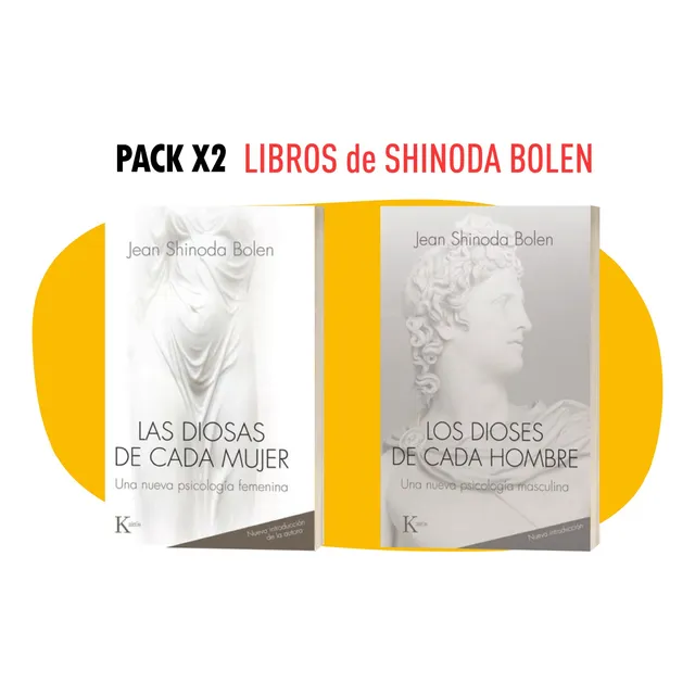 Pack 2 Libros Dioses De Cada Hombre Y Diosas De Cada Mujer