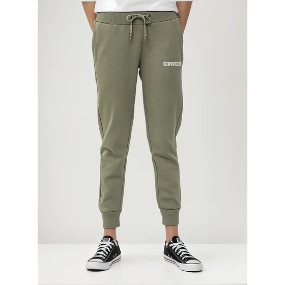 Pantalon De Buzo Mujer Converse Side Flower