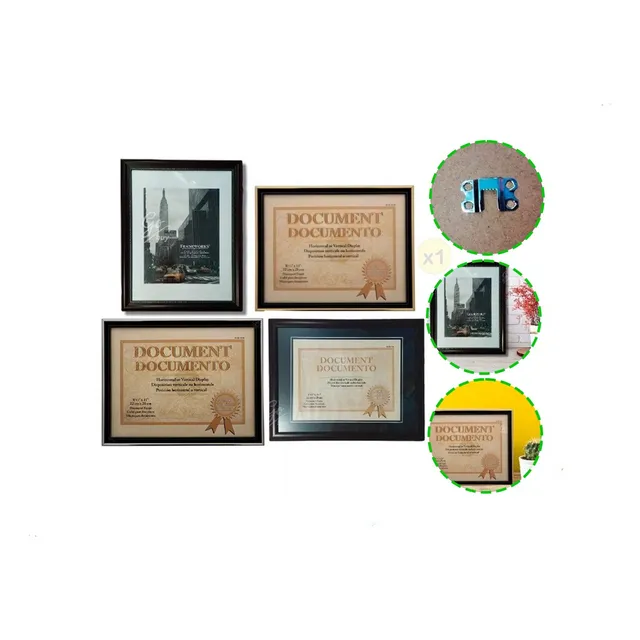 Marco Para Diplomas Soporte De Certificados Documentos