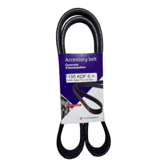 Correa Doble Poliv Hutchinson Vw Bora 1.9 Tdi 2.0 8v 1.8t