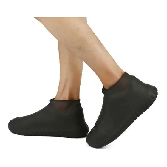 Cubre Zapatos Zapatilla Silicona Impermeable Lluvia Acuática
