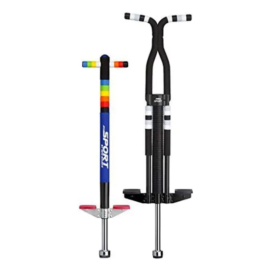 Set De Pogo Stick New Bounce - 2 Pogo Stick Con Agarre Silic