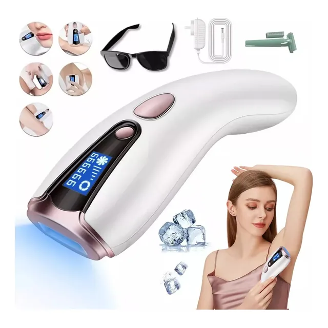 Depiladora Permanente Láser 999,999 Flashes Facial Y Corpora