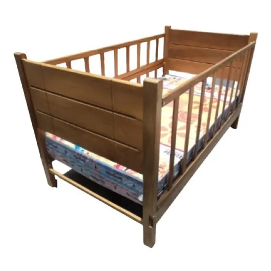 Cama Cuna De Madera 1.5 Plaza (no Incluye Colchón)