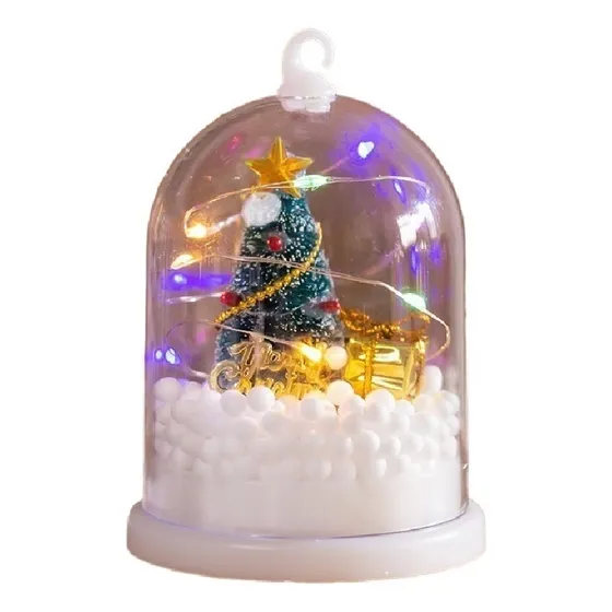 Mini Luces De Decoración Navideña Árbol Navidad Miniatura