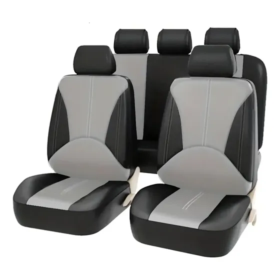 Set Funda Cubre Asientos Ecocuero 9pc | Cuotas sin interés