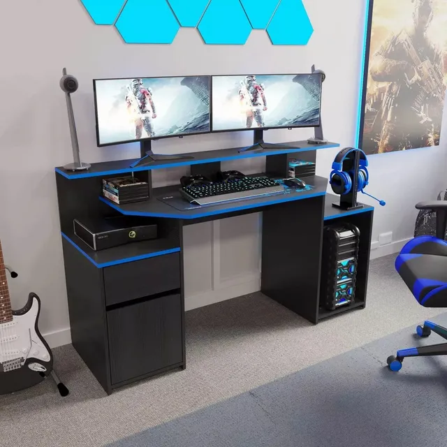 Escritorio Gamer, Modelo Vecta