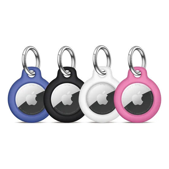 Funda Para Airtag Tipo Llavero Pack 4