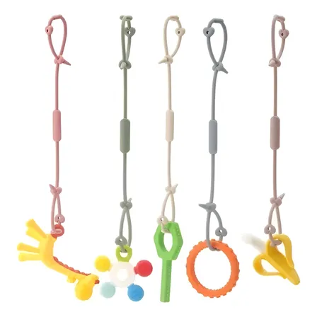 Cadena Para Chupete De Bebé, Correas De Seguridad Silicona