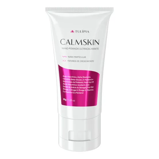 Pomada Calmskin Tulípia 30g Hidratação E Acne 18+