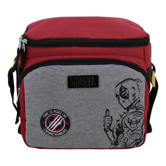 Lonchera Escolar Chenson Deadpool Trulo Dp70691-r Color Rojo